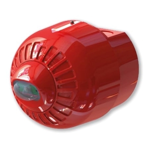 Sirene Visual Convencional Cat. W – Vermelho (Flash Branco) (W-3.1-11.3)