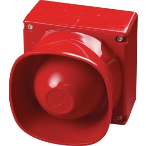 Sirene Multitom de Área Aberta XP95 – Externa – Vermelho