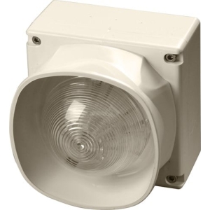 Sirene Visual Multitom Área Aberta XP95 – Externa – Branco – Isoladora