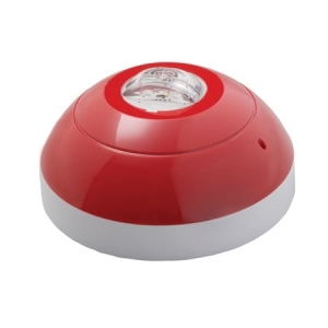 VAD Área Aberta XP95 Cat. C – Vermelho (Flash Branco) – Kit Isolador